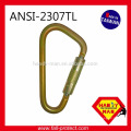 ANSI-2307TL Mosquetón de cierre rápido de rescate con puerta batiente lateral